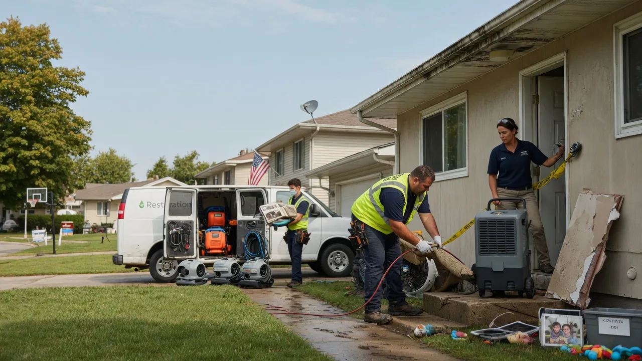 Water Damage Restoration in Home, PA near me